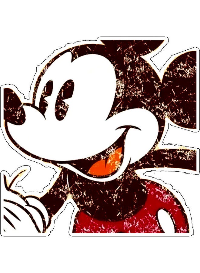 بي بي ملصق جداري للتزيين بتصميم ميكي ماوس متعدد الألوان