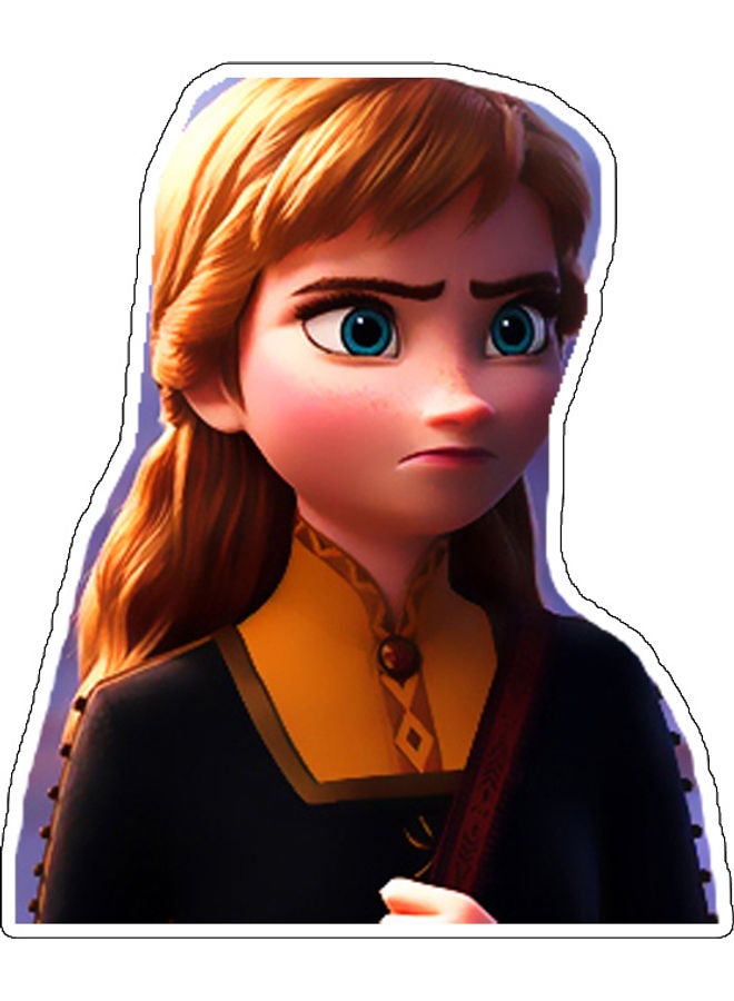 بي بي ملصق جداري للتزيين بتصميم فتاة متعدد الألوان