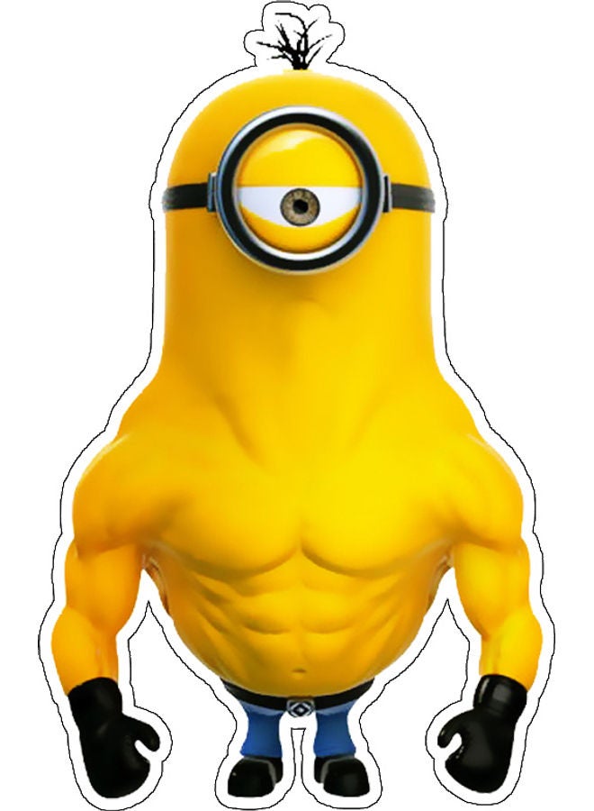 ملصق جداري بطبعة رسومات كرتونية للديكور متعدد الألوان