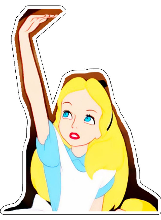 Fictional Character Printed Wall Sticker Multicolour