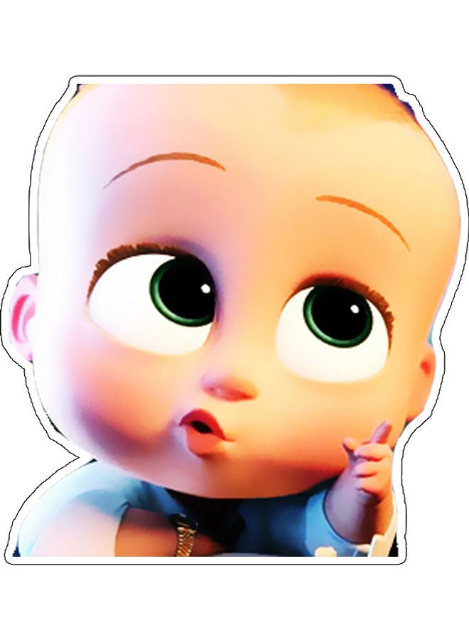 بي بي ملصق جداري للزينة متعدد الألوان