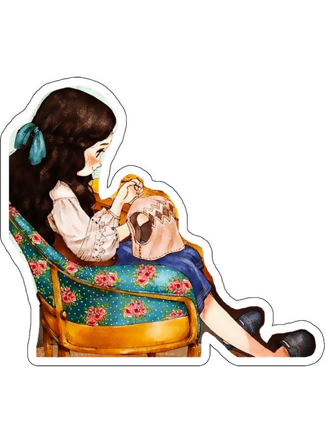 Decorative Wall Sticker Multicolour 10x10cm