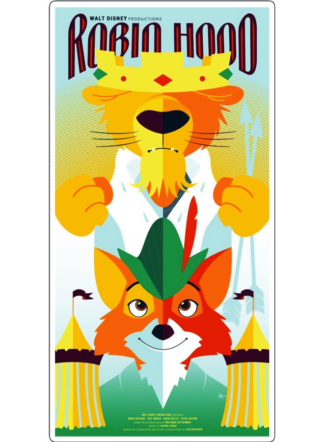 BP Decorative Wall Sticker Multicolour 10x10cm