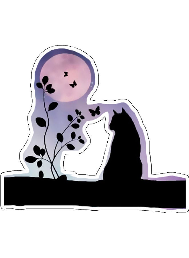 بي بي ملصق جداري للزينة متعدد الألوان 10x10سم