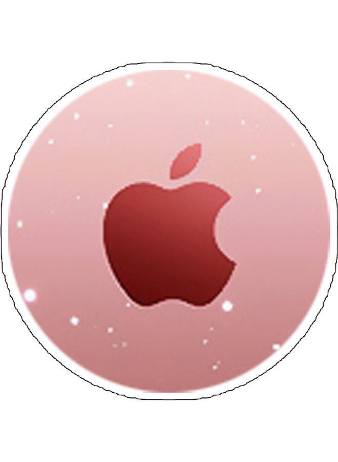 BP - Apple iPhone Logo Printed Decorative Wall Sticker Red - Image 1