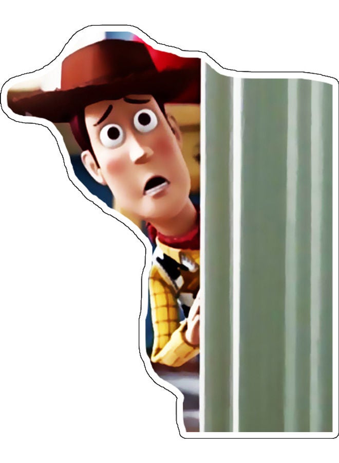 BP Toy Story Character Printed Wall Sticker Multicolour