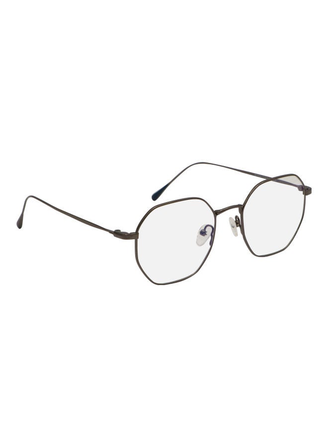 TFL - Oversized Anti-Blue Light Glasses With Clip On Sunglasses - Image 1