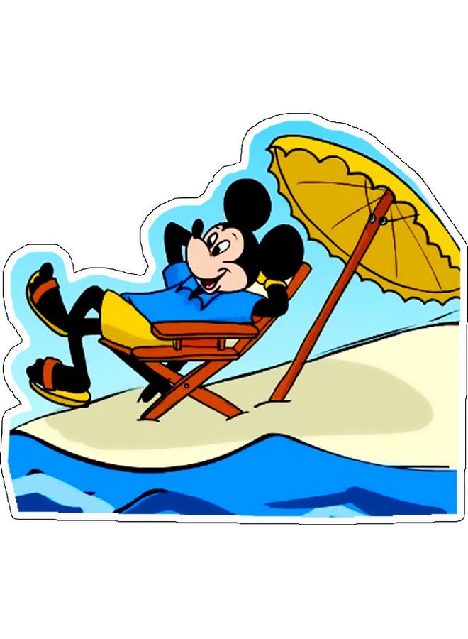 BP Cartoon Printed Decorative Wall Sticker Multicolour