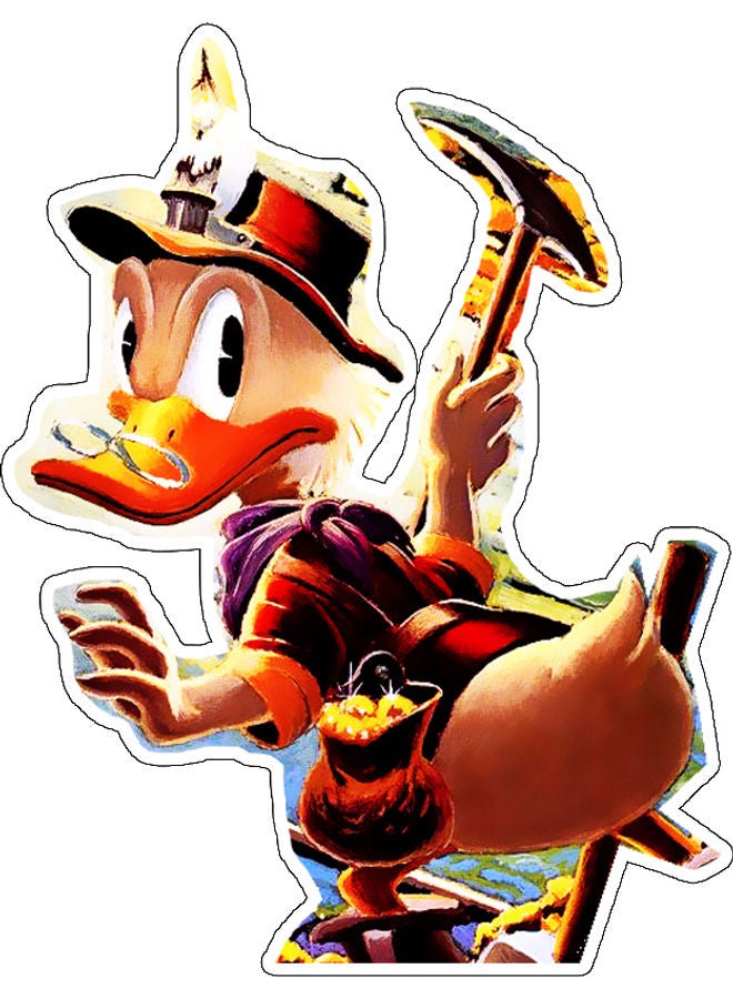 Adorable Fictional Character Printed Wall Sticker Multicolour