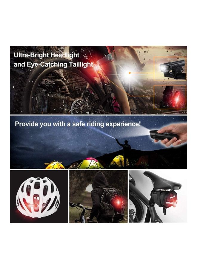 Alfa.life Ultra Bright USB Rechargeable Bike Light Set  - Image 5