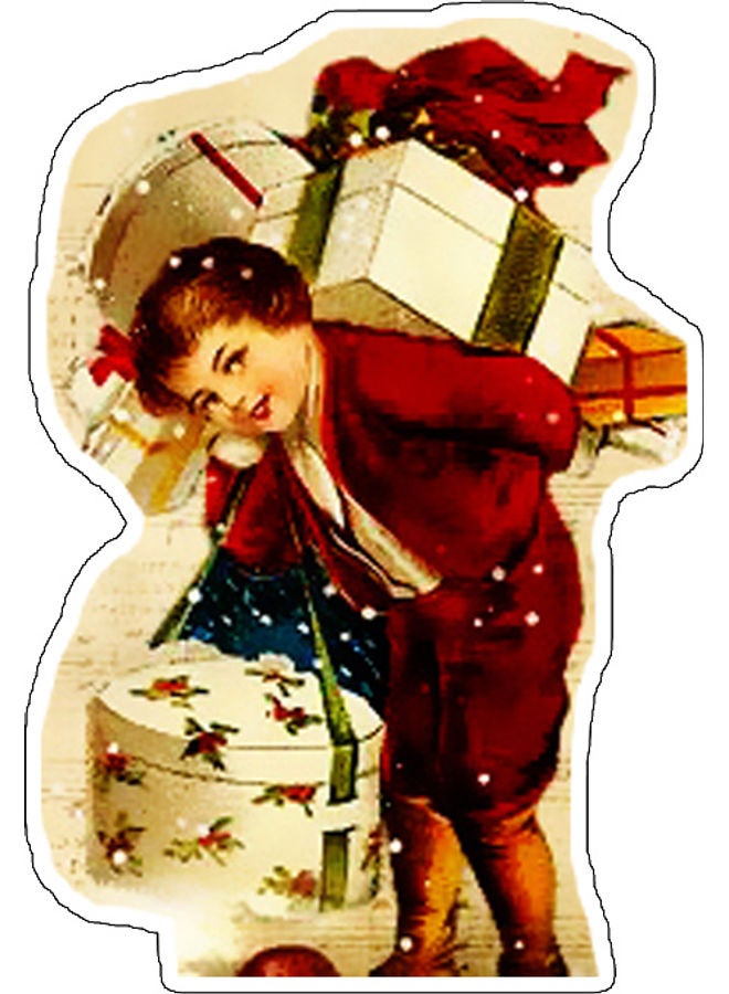 بي بي ملصق جداري للديكور بطبعة ولد متعدد الألوان