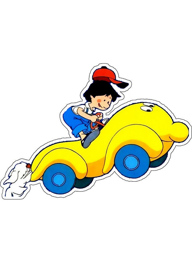 بي بي ملصق جداري للديكور بطبعة ولد متعدد الألوان