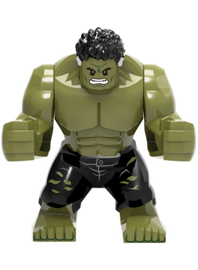 2-Piece The Hulk Building Blocks Toy 4.1x2x2cm  - Image 1