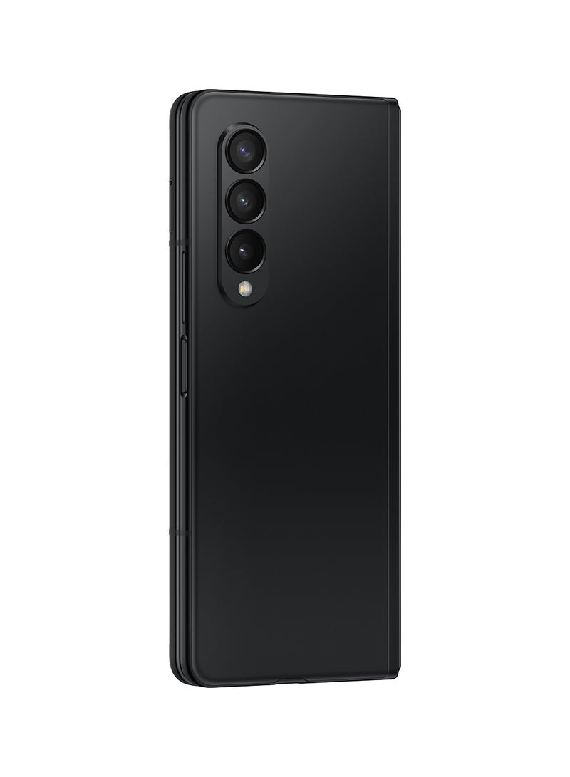 Samsung - Galaxy Z Fold 3 5G Dual SIM Phantom Black 12GB RAM 256GB With Buds Pro + Cover S Pen And Care - Middle East Version - Image 1