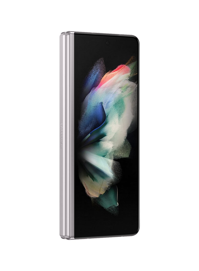 Samsung - Galaxy Z Fold 3 Single SIM Phantom Silver 12GB RAM 256GB 5G - International version - Image 1