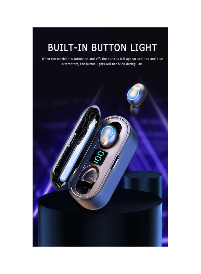 Auto Pairing True Wireless In-Ear Bluetooth Earphone Black - Image 4