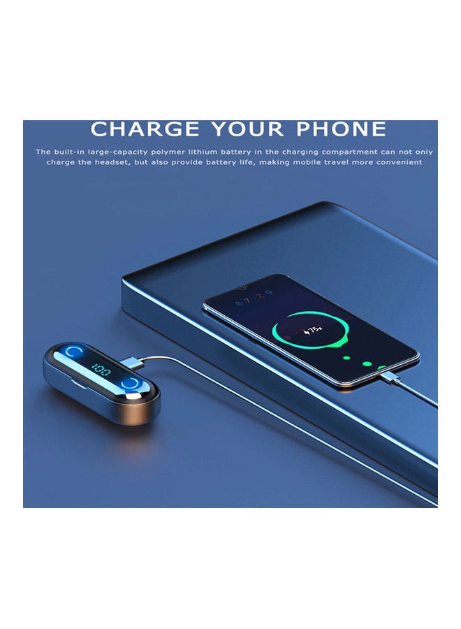 Auto Pairing True Wireless In-Ear Bluetooth Earphone Black - Image 5