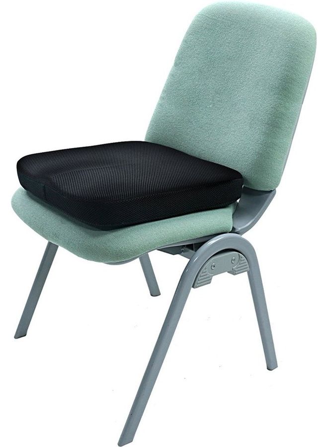 Chair Seat Cushion Black - Image 4