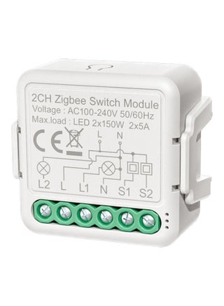 2-Way Zigbee Smart Switch Module White - v1628701354/N49813691A_1