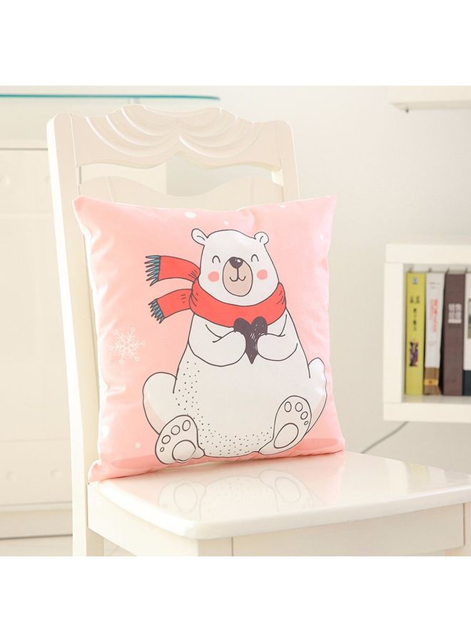 Cartoon Printed Cushion Cover Multicolour - Image 1