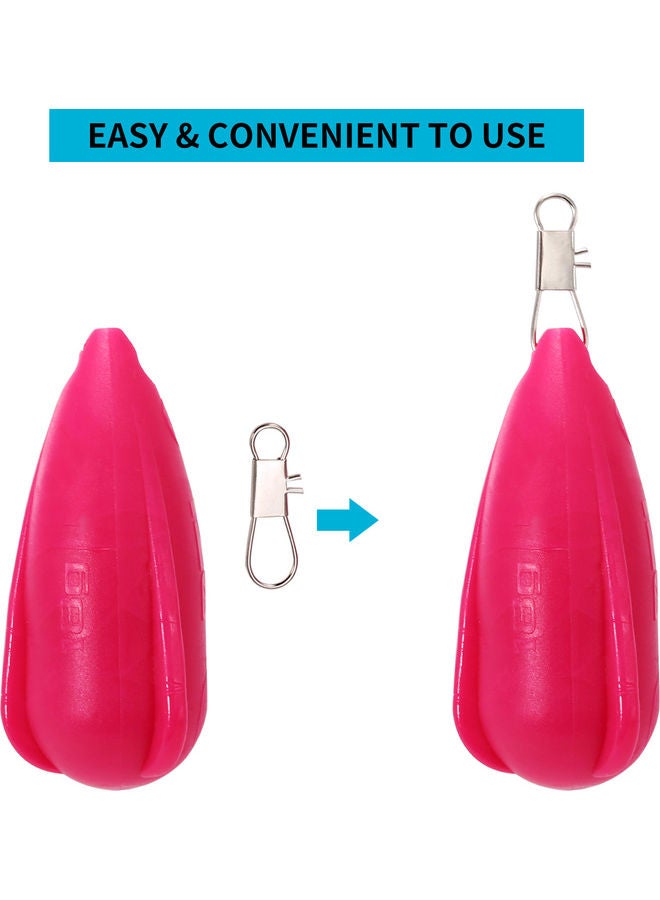 Rti 2-Piece PVC Fishing Practice Casting Plug Lures - Image 2