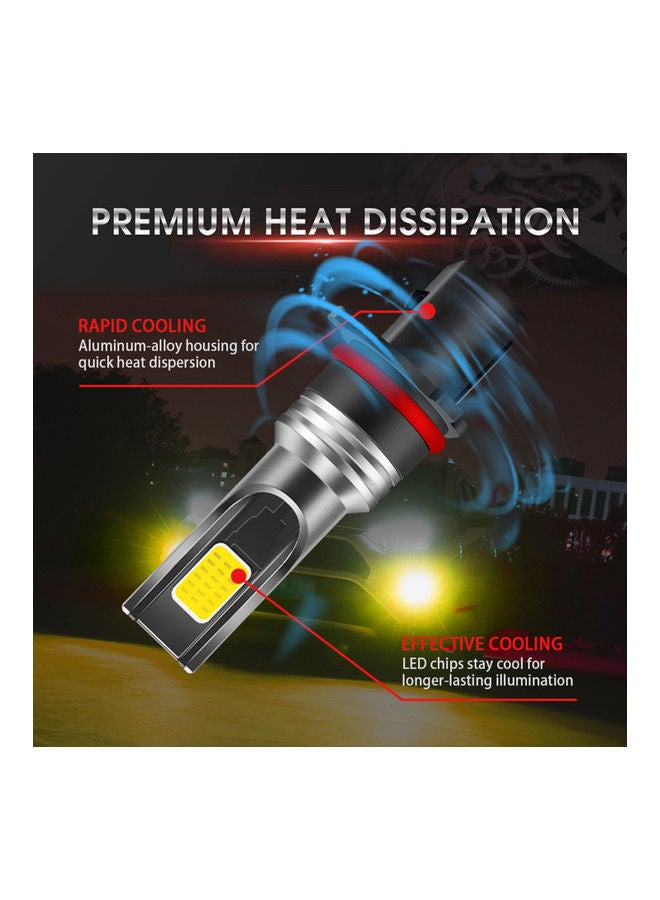طقم مصابيح ضباب LED مكون من قطعتين - Image 2