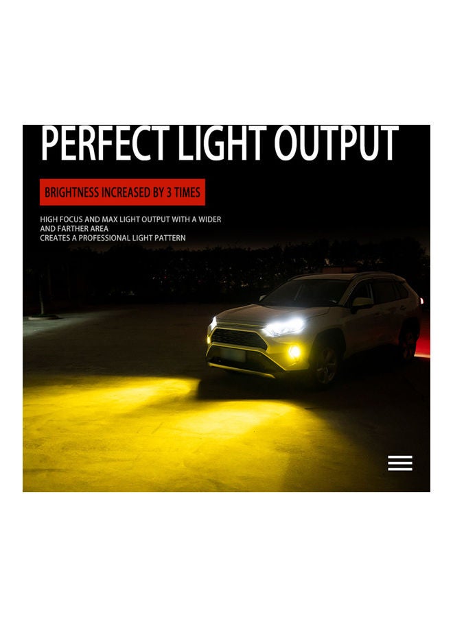 طقم مصابيح ضباب LED مكون من قطعتين - Image 5