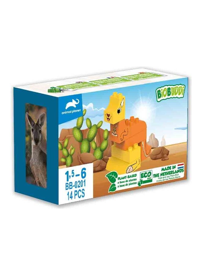BioBUDDi BB-0201 14-Piece Kangaroo Building Sets 14 6+ Years - Image 4