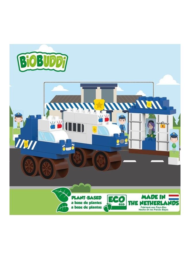 BioBUDDi BB-0129 41-Piece Police Station Building Sets 41 6+ Years  - Image 2