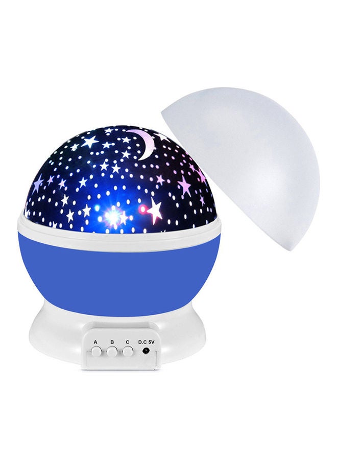 Starry Night Lamp Blue 13.5x13x13cm  - Image 1