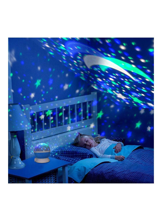 Starry Night Lamp Blue 13.5x13x13cm  - Image 3