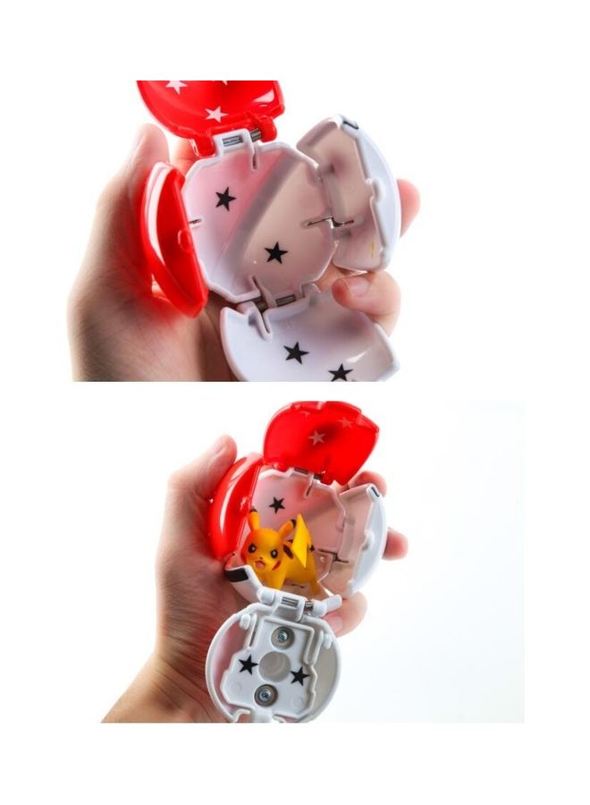 Flip Pet Explosion Poke Ball Pokemon Doll Model Toy 7x7x7cm  - Image 3