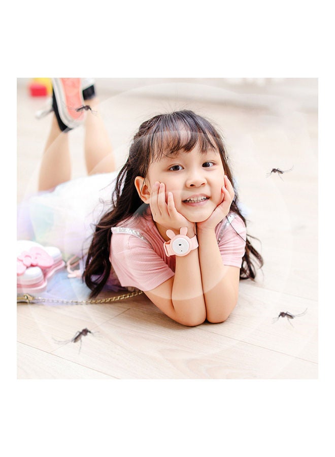 ماركة غير محددة Ultrasonic Mosquito Repellent Bracelet Blue  - Image 4