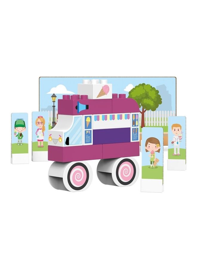 BioBUDDi BB-0138 27-Piece Ice Cream Building Sets 27 6+ Years - Image 3