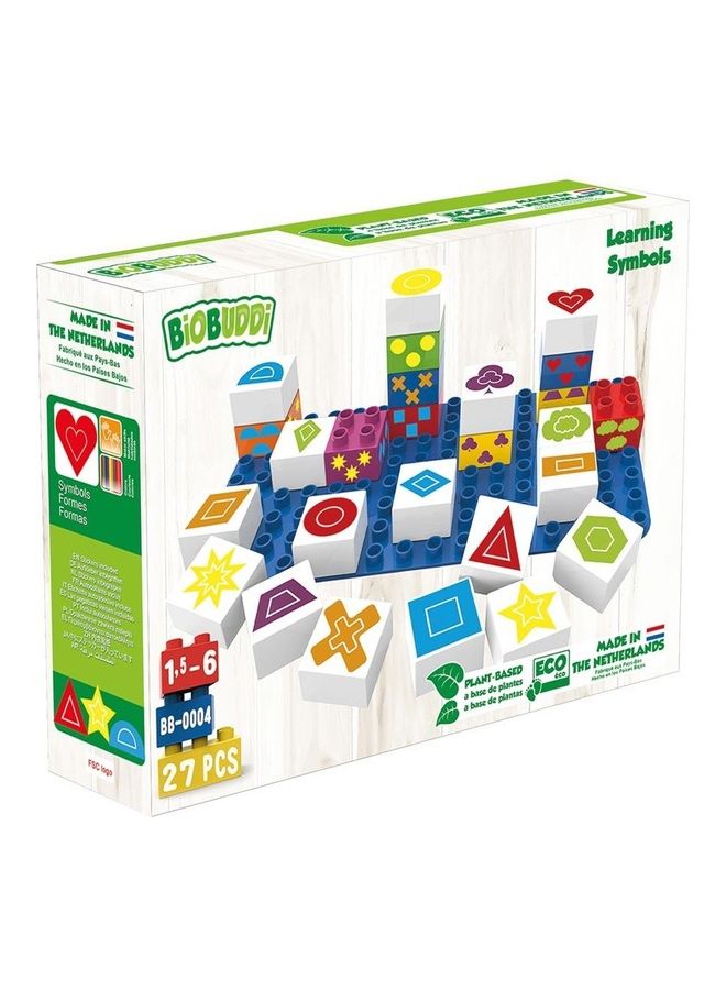BioBUDDi BB-0004 27-Piece Learning Symbols Building Sets 27 3+ Years - Image 4