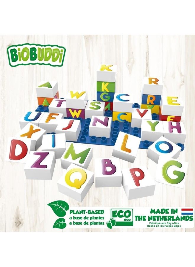 BioBUDDi BB-0005 36-Piece Learning Letters Building Sets 36 3+ Years - Image 2