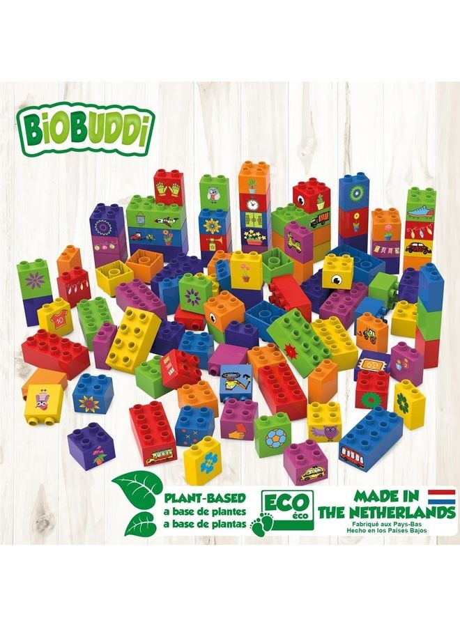BioBUDDi BB-0013 100-Piece Learning Building Sets 100 3+ Years - Image 2