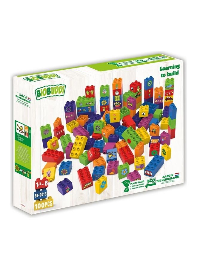 BioBUDDi BB-0013 100-Piece Learning Building Sets 100 3+ Years - Image 4