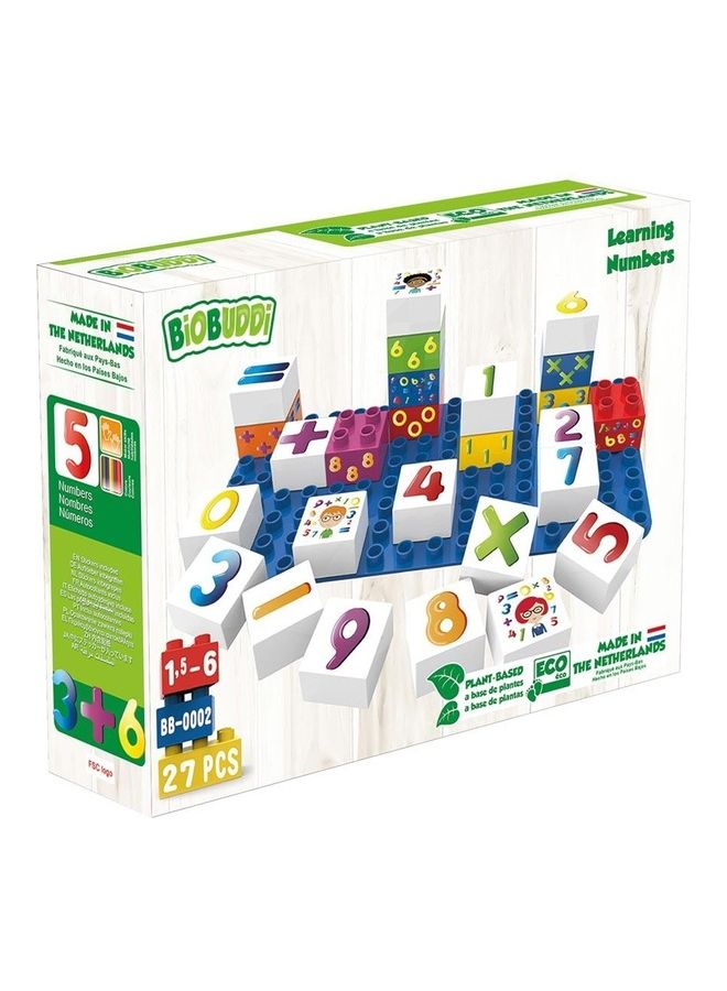 BioBUDDi BB-0002 27-Piece Learning Numbers Building Sets 27 3+ Years - Image 4