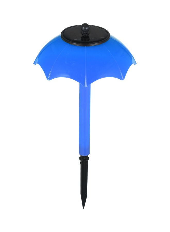 Generic Umbrella Shape Solar Landscape Light Blue/Black - Image 1