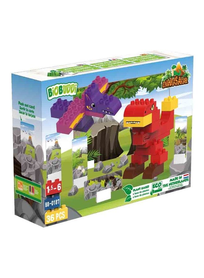 BioBUDDi BB0187 36-Piece T-Rex Building Sets 36 6+ Years  - Image 4