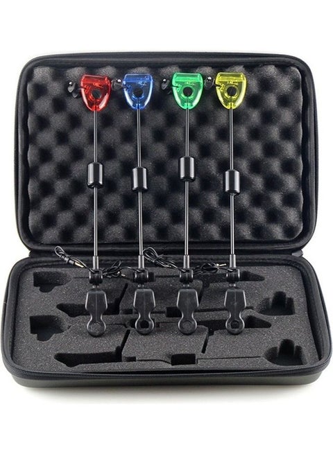 4-Piece Fishing Swinger Indicator LED Illuminated Indicator