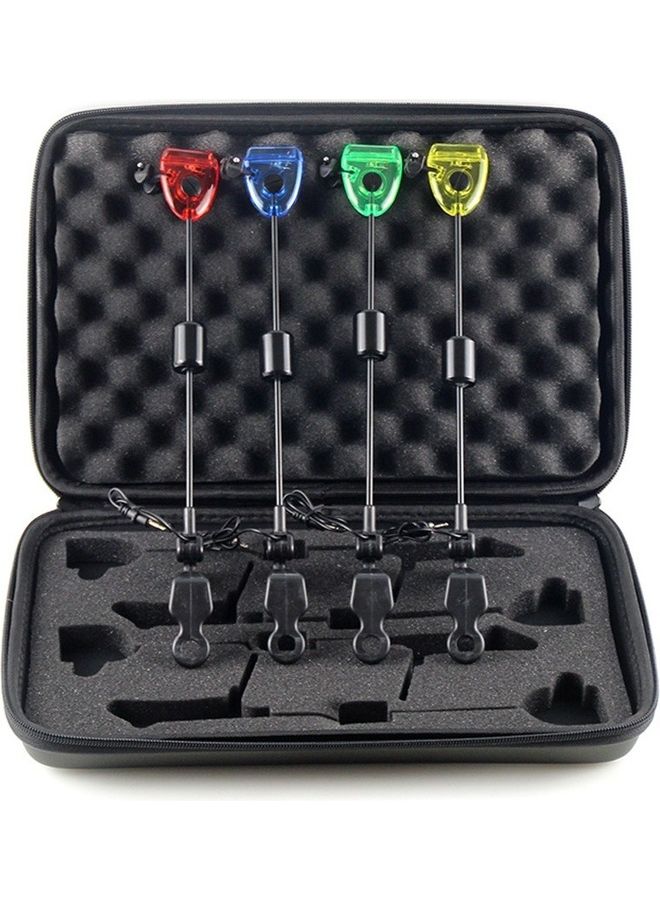 4-Piece Fishing Swinger Indicator LED Illuminated Indicator