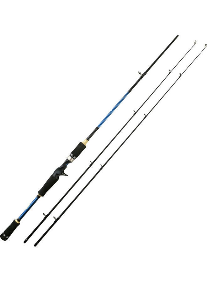 Generic 2.4m Double Pole Grips Shank Fishing Rod Set - Image 1