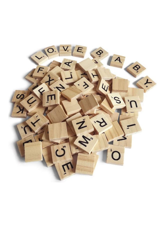 200-Piece Scrabble Letters Tiles