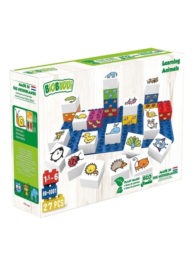 BioBUDDi BB-0001 Learning Animals Building Sets 26 3+ Years - Image 4