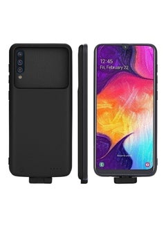 Portable Battery Mobile Phone Charger Case Cover for Samsung Galaxy A50 Black