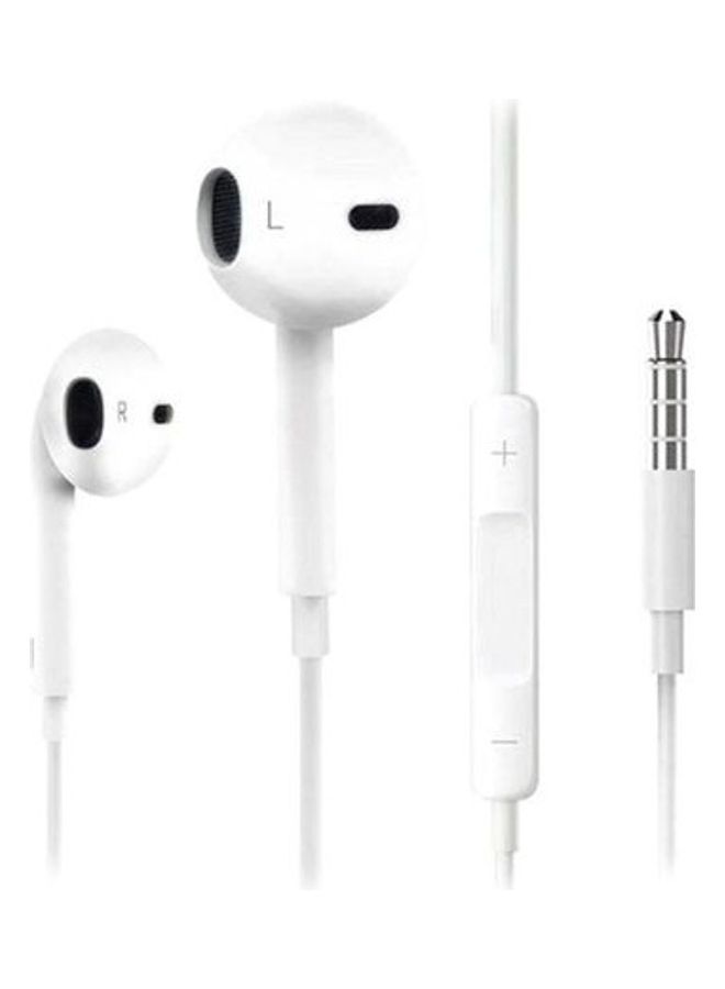 مارخور سماعة أذن داخلية ستيريو مزودة بميكروفون أبيض - Image 1