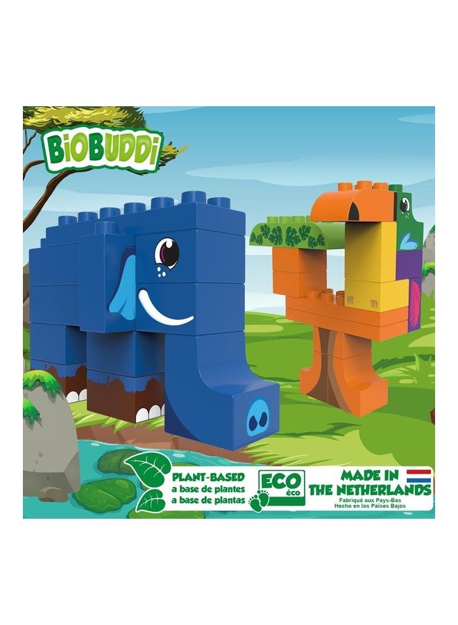 BioBUDDi BB-0106 27-Piece Jungle Building Toy 27 6+ Years - Image 2
