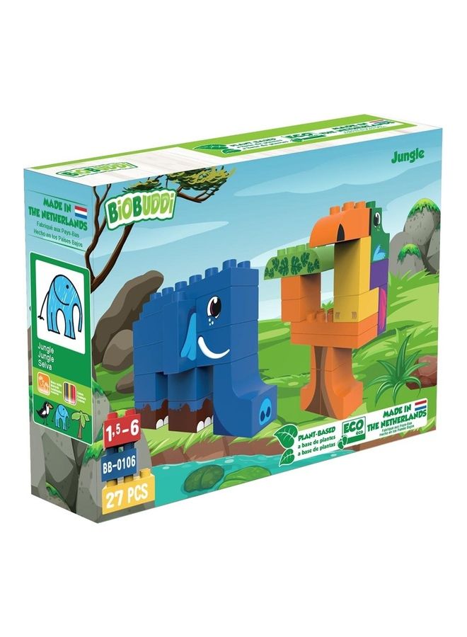 BioBUDDi BB-0106 27-Piece Jungle Building Toy 27 6+ Years - Image 4